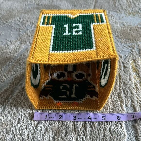 VTG Green Bay Packers Tissue Box Cover number 12 - Picture 9 of 9